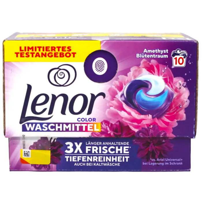 Капсули для прання  Lenor Color Amethyst, 10 шт (292610) - 